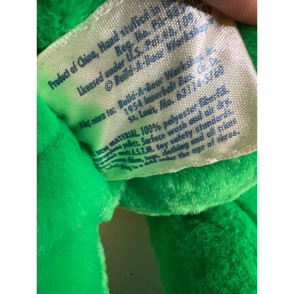 Build-A-Bear Workshop Green Sea Turtle Plush with Removable Zipper Shell Pouch - Picture 4 of 10